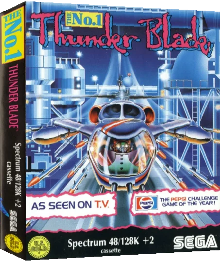 Thunder Blade — box-3D (EU)