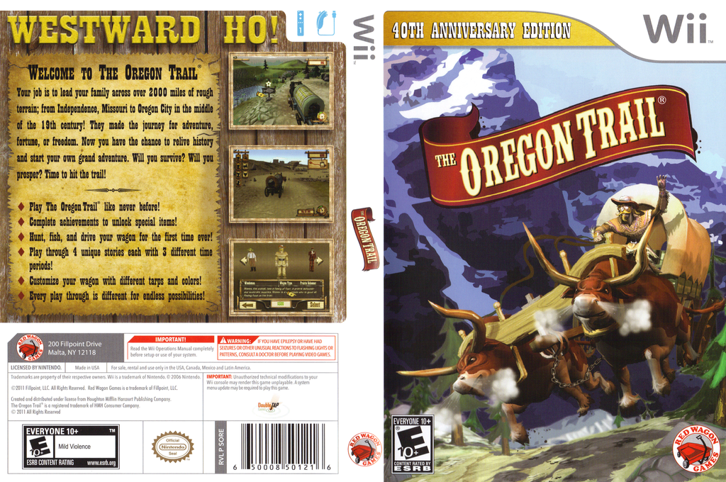 Oregon Trail, The — box-texture (US)