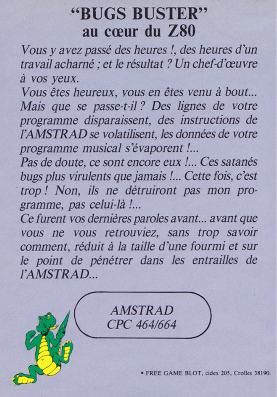 Bugs Buster — box-2D-back (FR)