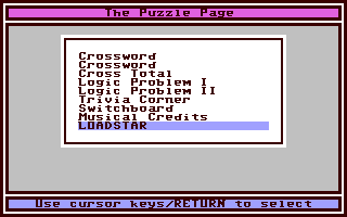 The Puzzle Page #068 — ss (WOR)