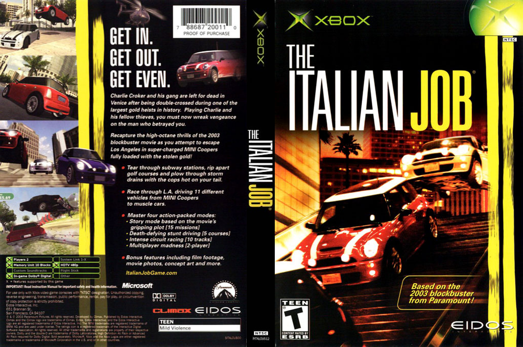Italian Job, The — box-texture (US)
