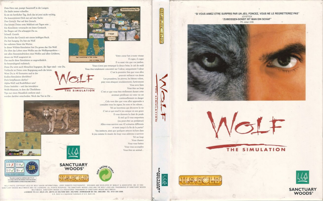 Wolf - The Simulation — box-texture (EU)