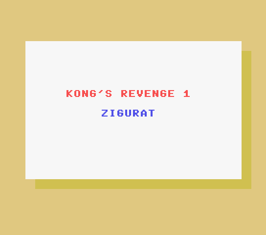 Kong's Revenge — sstitle (EU)