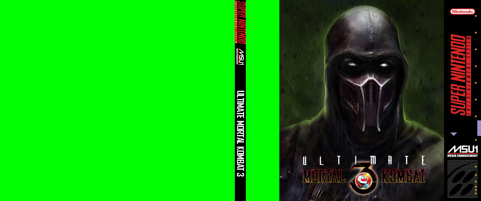 Ultimate Mortal Kombat 3 — box-texture (US)