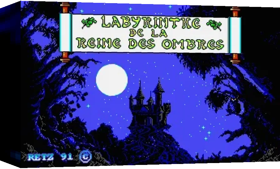 Labyrinthe De La Reine Des Ombres, Le — box-3D (WOR)