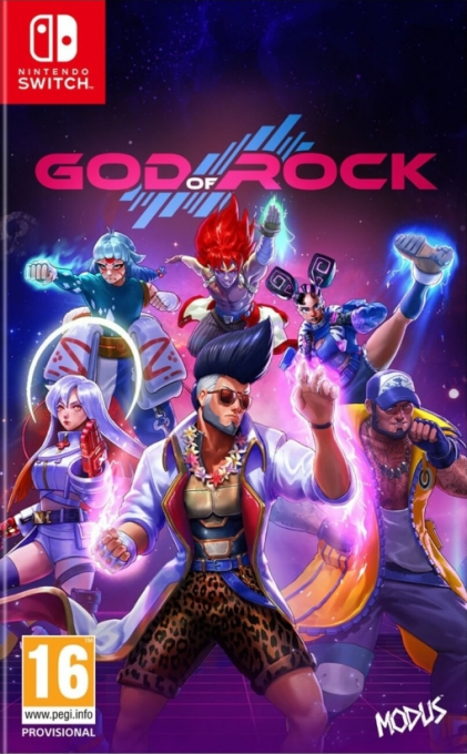 God of Rock box art