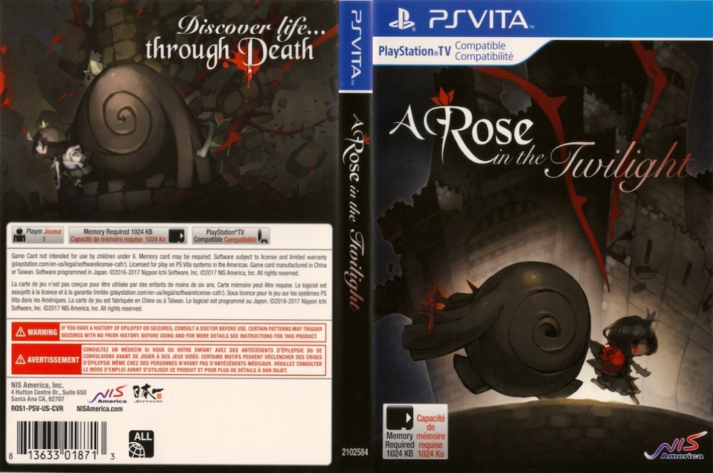 A Rose In The Twilight — box-texture (US)
