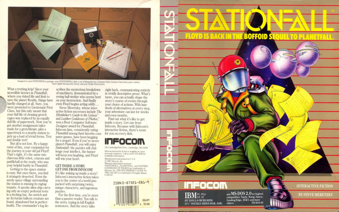 Stationfall — box-texture (US)