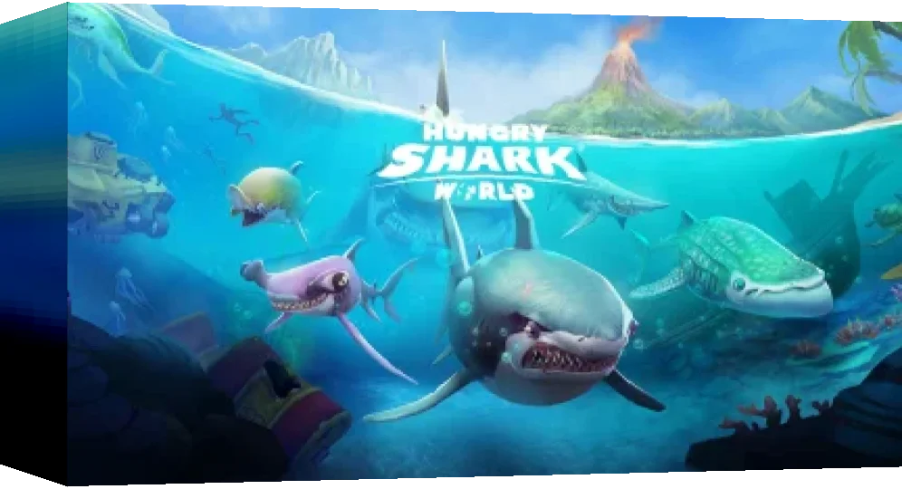 Hungry Shark World — box-3D (WOR)