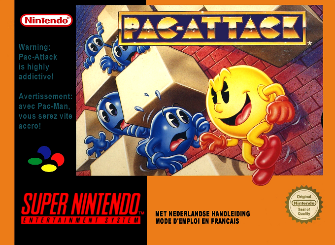 Pac-attack — box-2D (EU)