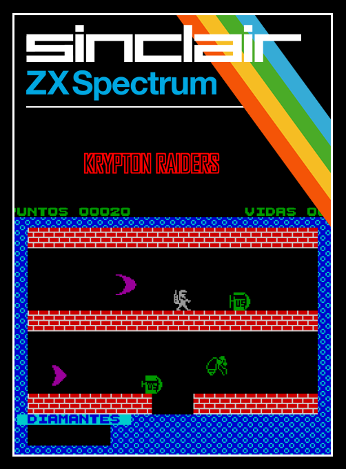 Krypton Raiders — box-2D (SS)