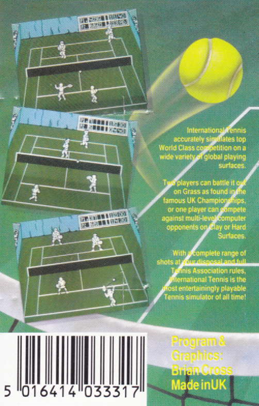 International Tennis — box-2D-back (EU)