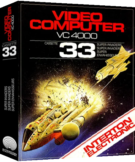 Super Invaders — box-3D (EU)
