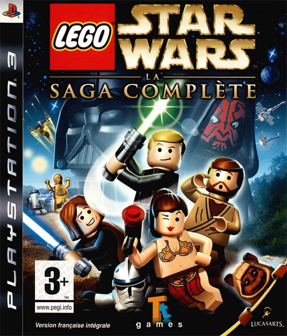 LEGO Star Wars - The Complete Saga — box-2D (FR)