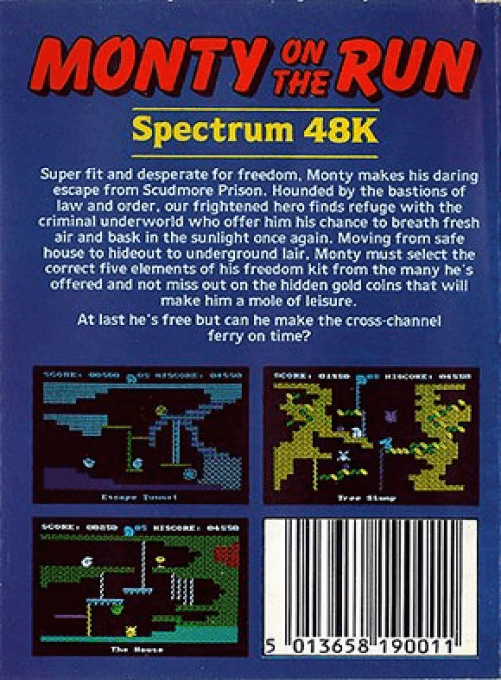 Monty On The Run — box-2D-back (EU)
