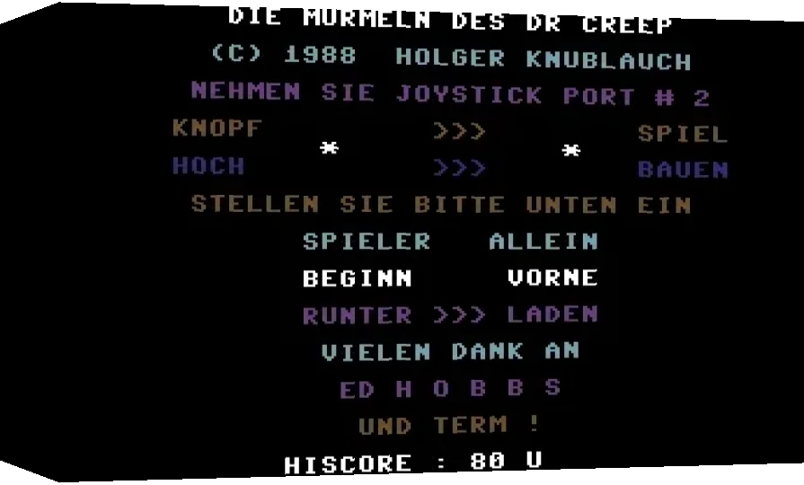 Die Murmeln des Dr. Creep — box-3D (WOR)