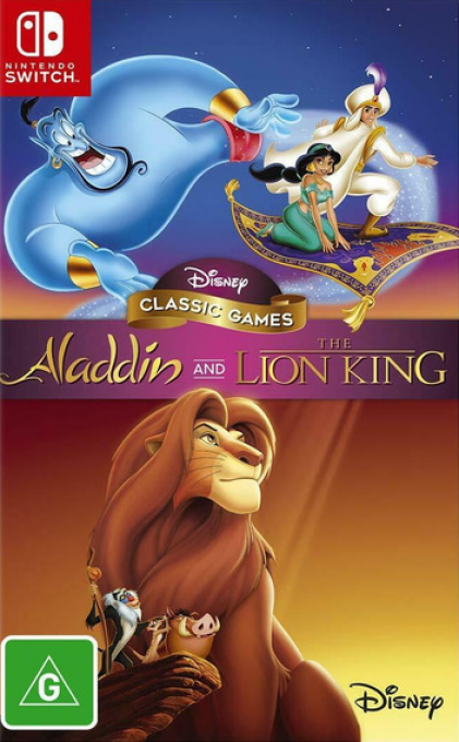 Disney Classic Games - Aladdin and the Lion King — box-2D (AU)