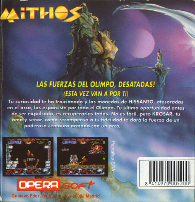 Mythos — box-2D-back (SP)