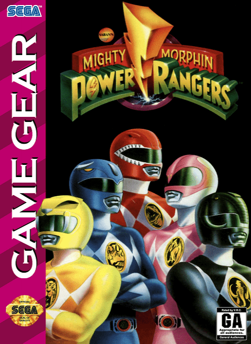 Mighty Morphin Power Rangers box art