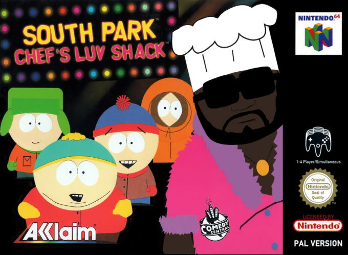 South Park - Chef's Luv Shack — box-2D (EU)