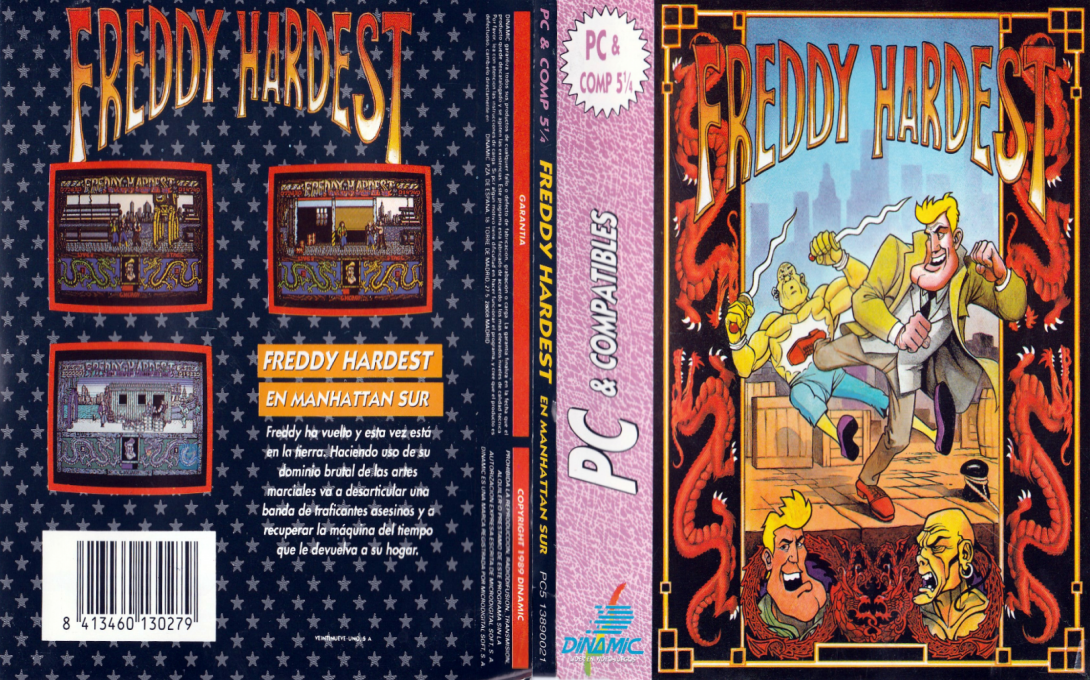 Freddy Hardest en Manhattan Sur — box-texture (SP)