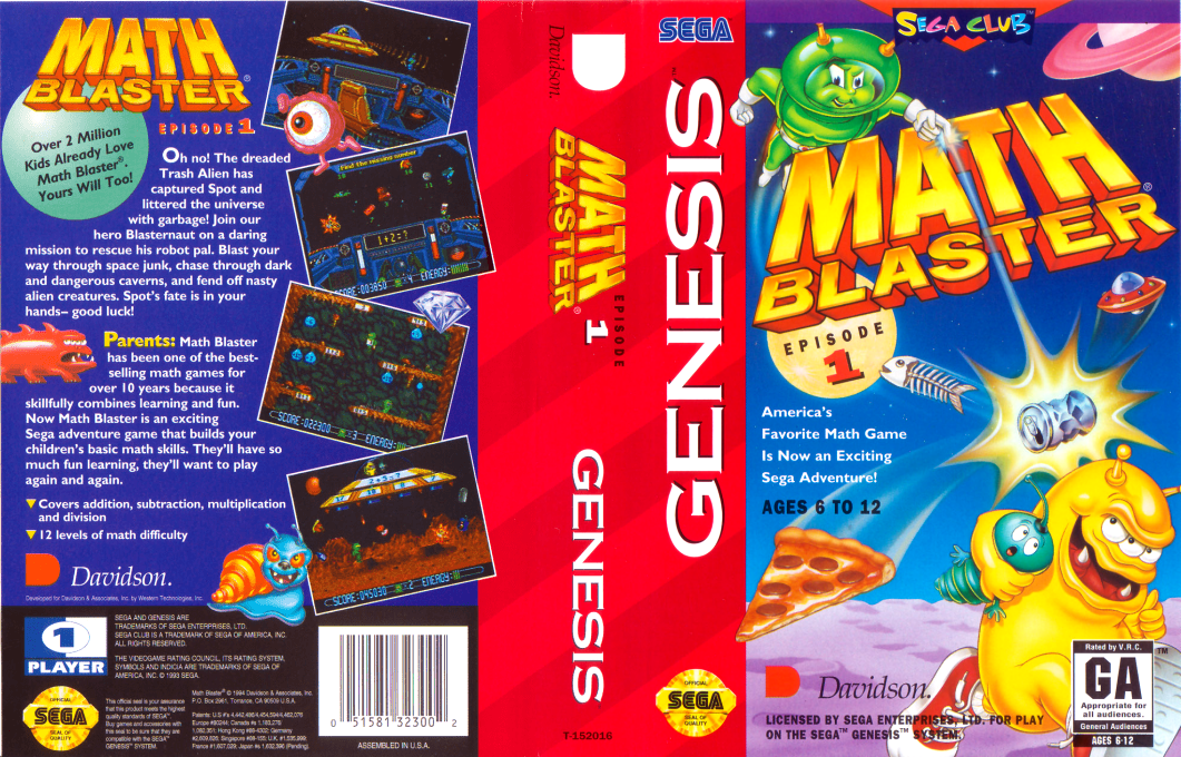 Math Blaster Episode 1 - In Search Of Spot — box-texture (US)