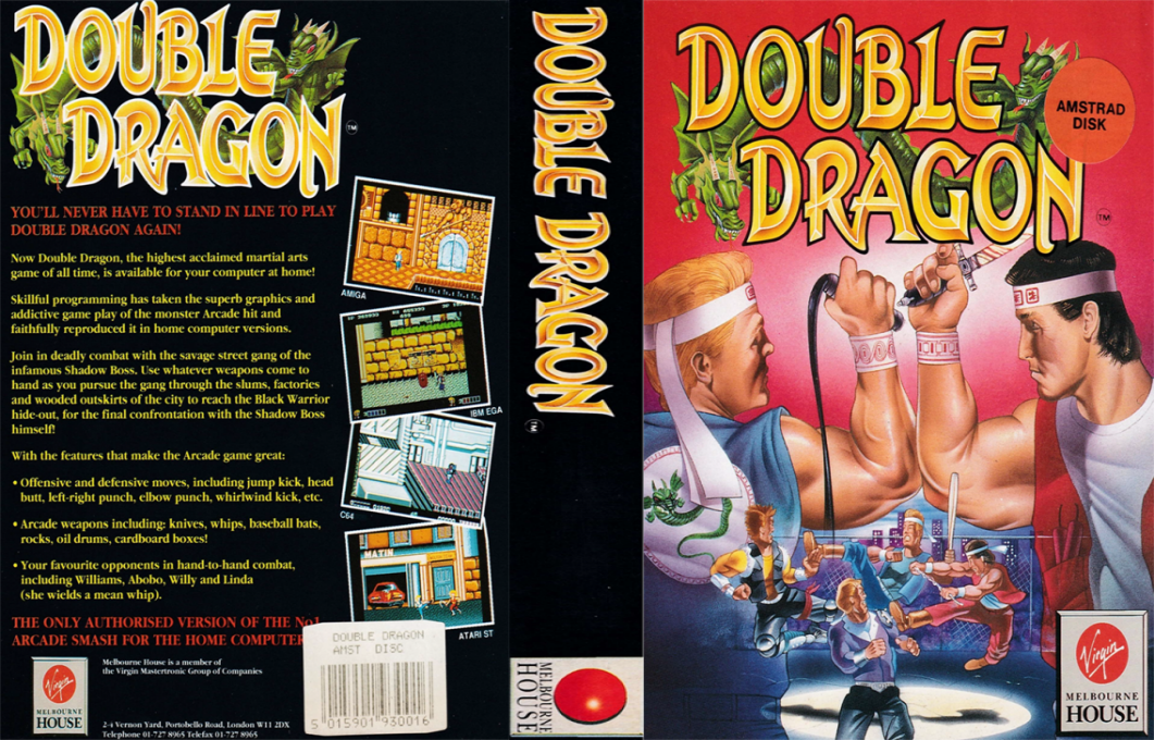 Double Dragon — box-texture (EU)