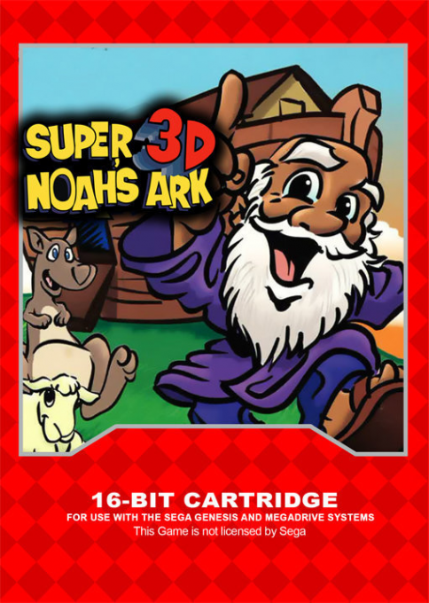 Mega 3D Noah's Ark box art
