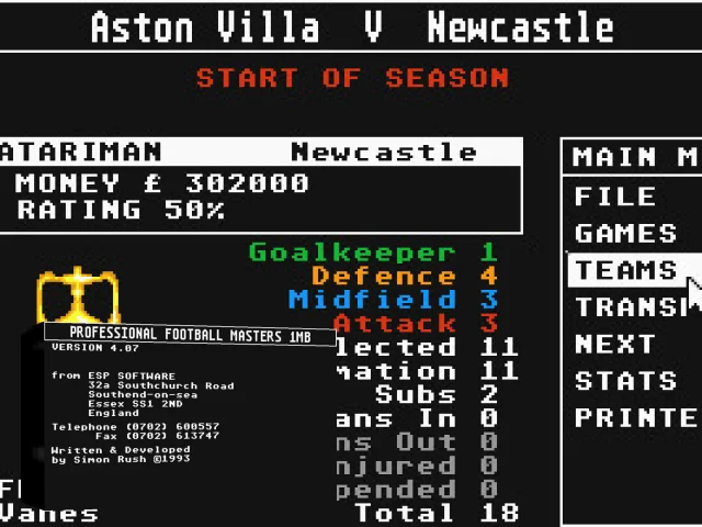 Professional Football Masters — mixrbv2 (WOR)