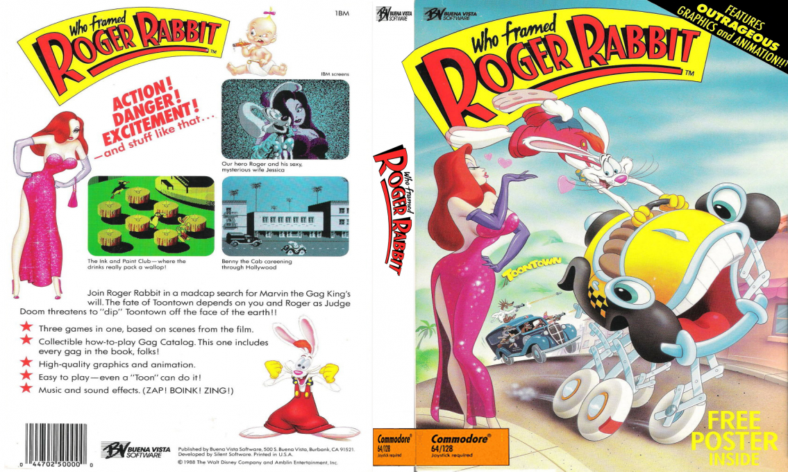 Who Framed Roger Rabbit — box-texture (US)