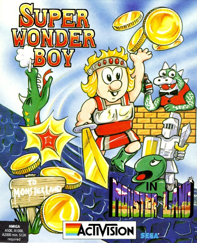 Super Wonderboy - Wonderboy in Monsterland box art