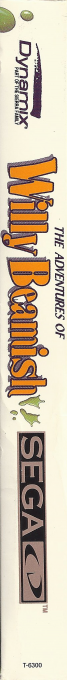Adventures of Willy Beamish, The — box-2D-side (US)