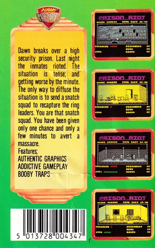 Prison Riot — box-2D-back (EU)
