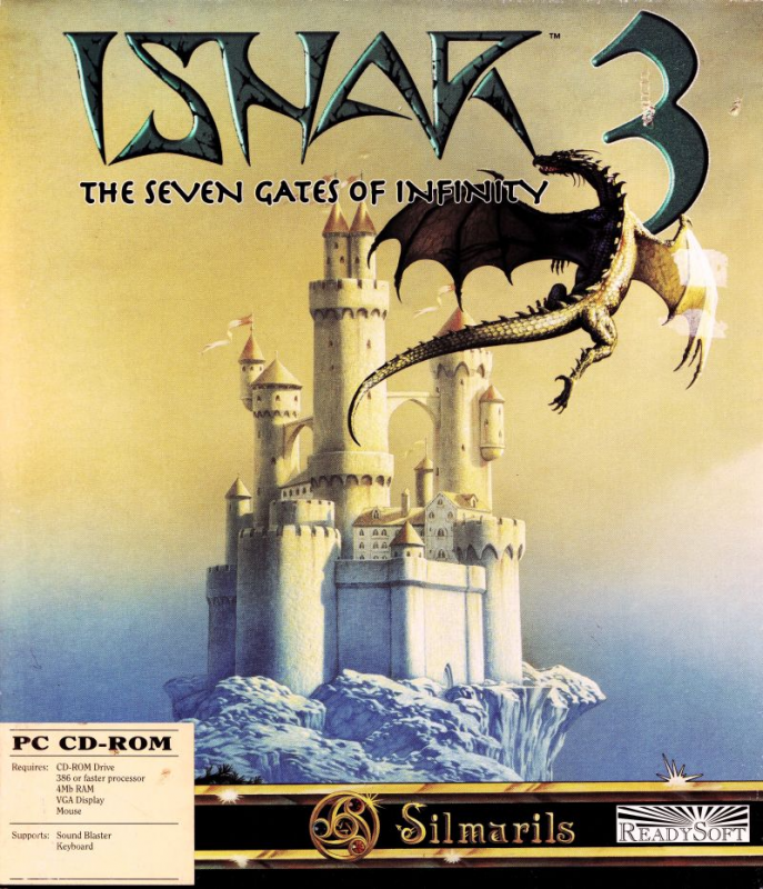 Ishar 3 - The Seven Gates Of Infinity — box-2D (CA)