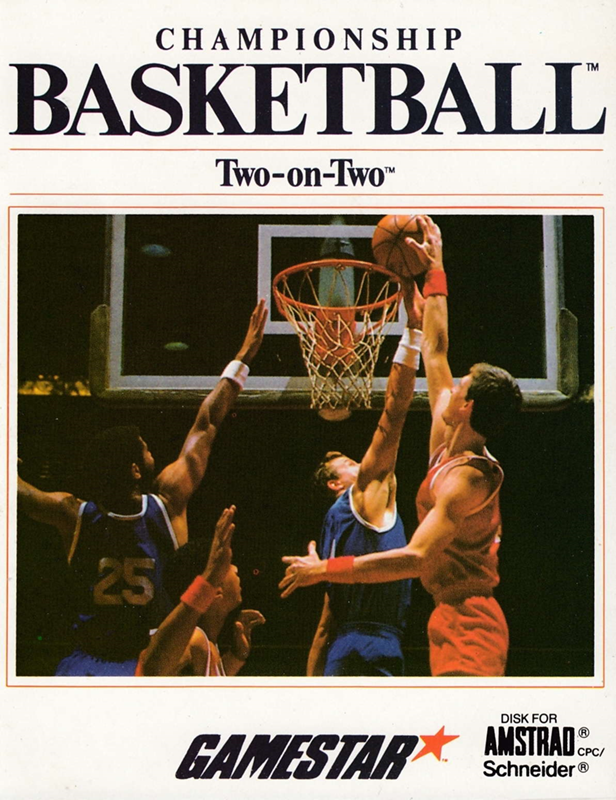 Gba Championship Basketball - Two-on-two box art
