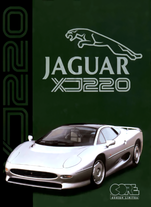 Jaguar XJ220 box art
