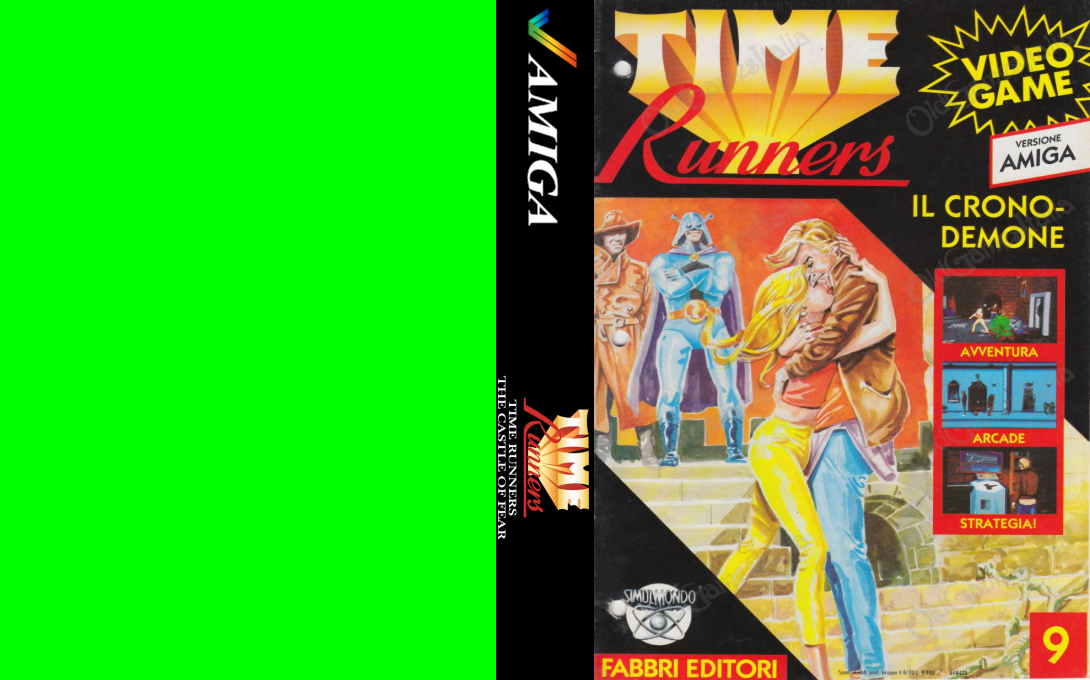Time Runners 9 - The Time Demon — box-texture (IT)