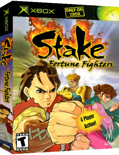 Stake - Fortune Fighters — box-3D (US)