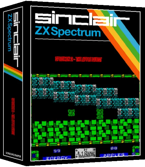 Specimen II - The Apple Quest — box-3D (SS)