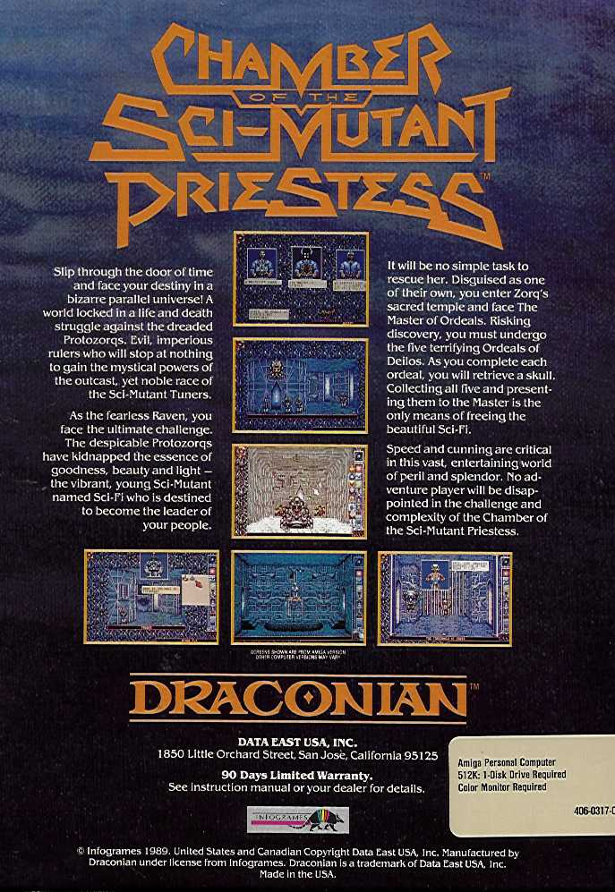 Chamber of the Sci-Mutant Priestess — box-2D-back (US)