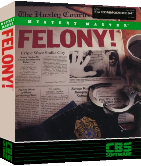 Mystery Master - Felony! — box-3D (US)