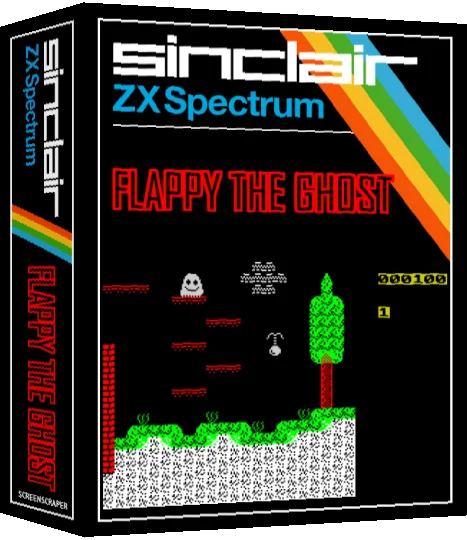 Flappy the Ghost — box-3D (SS)