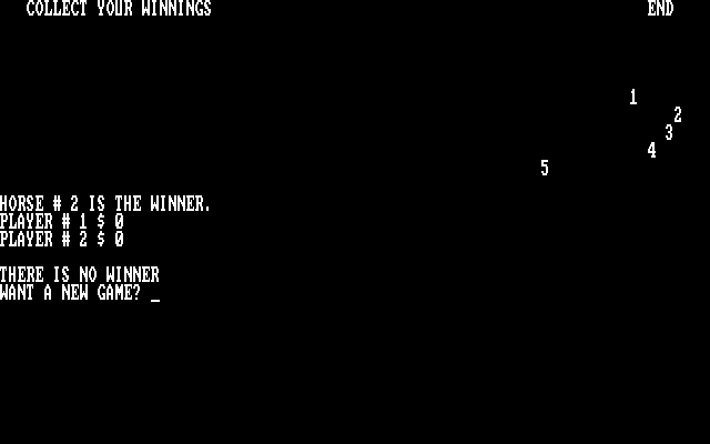 Horse Races — ss (WOR)