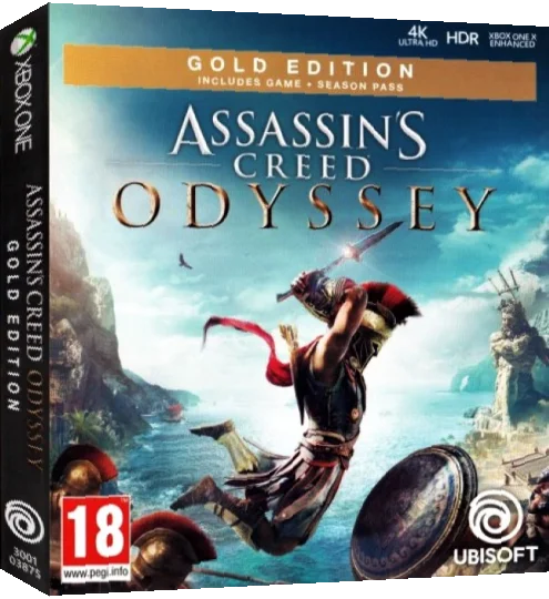 Assassin's Creed: Odyssey — box-3D (EU)