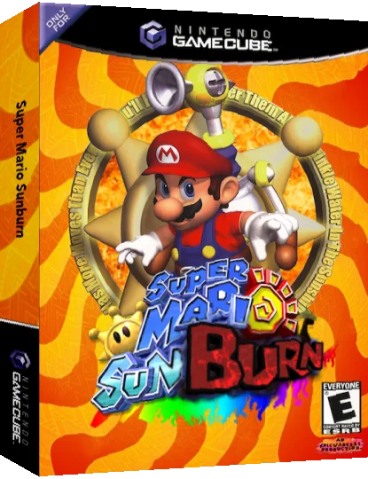 Super Mario Sunburn — box-3D (US)