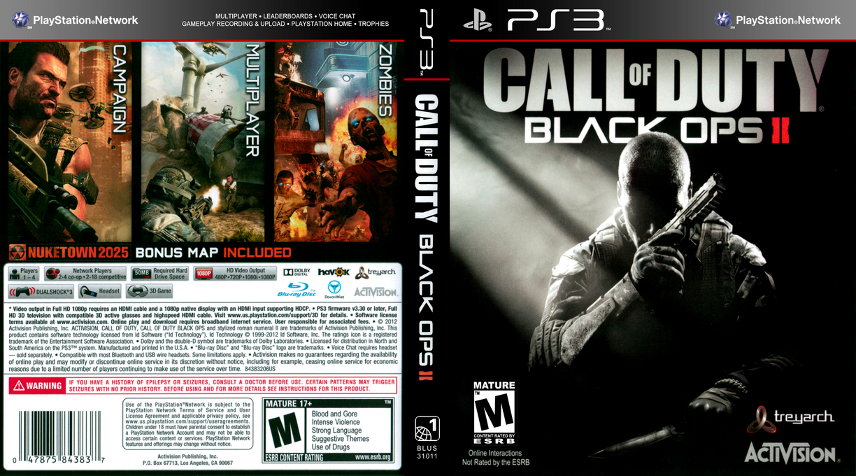 Call of Duty - Black Ops II — box-texture (US)