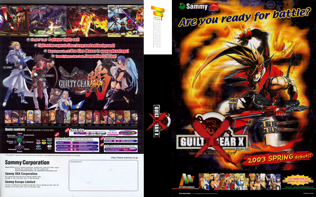 Guilty Gear X Ver. 1.5 — box-texture (WOR)
