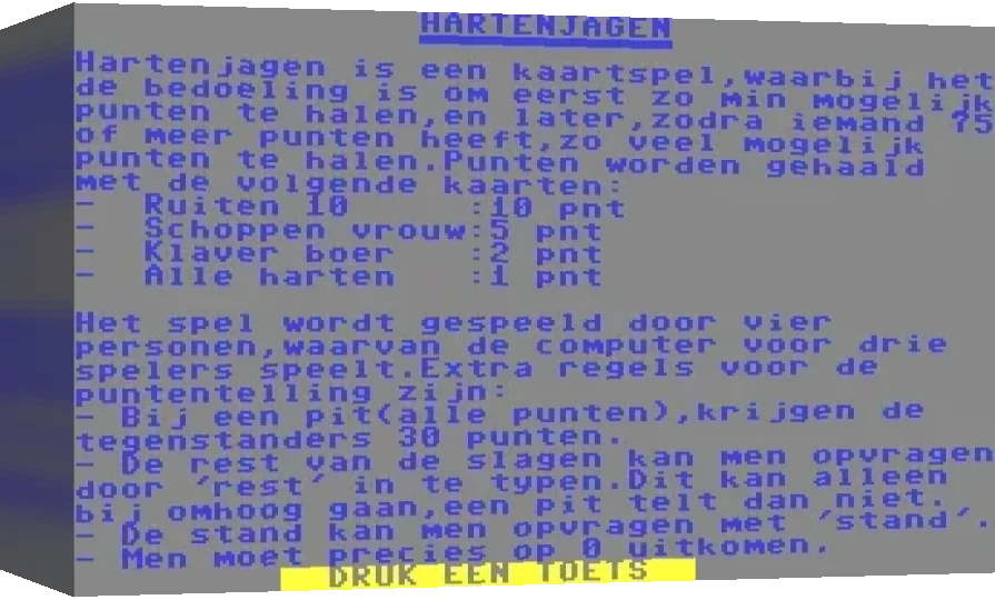 Hartenjagen — box-3D (WOR)