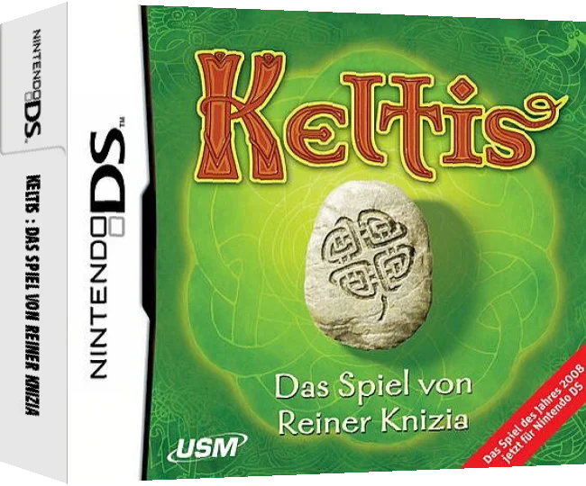 Keltis - Das Spiel von Reiner Knizia — box-3D (EU)