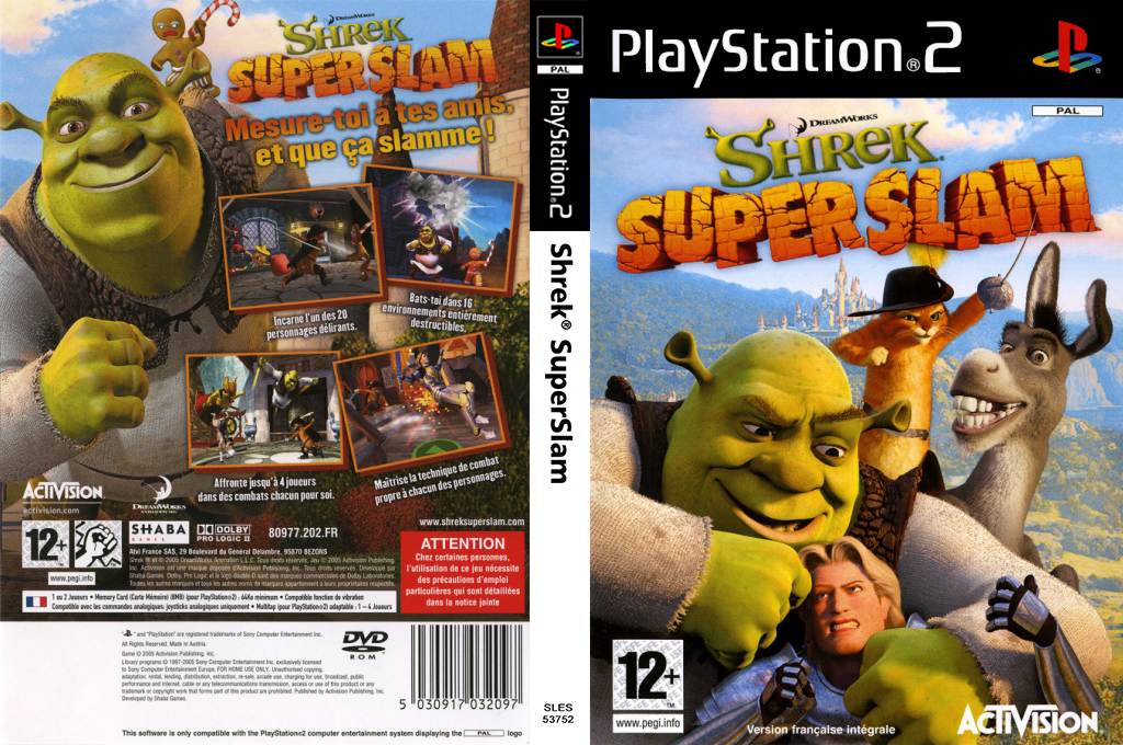 Shrek SuperSlam — box-texture (FR)